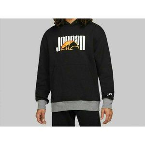 Nike Air Jordan Sport DNA HBR Fleece Hoodie Men's Sweatshirt Black DC9639-010